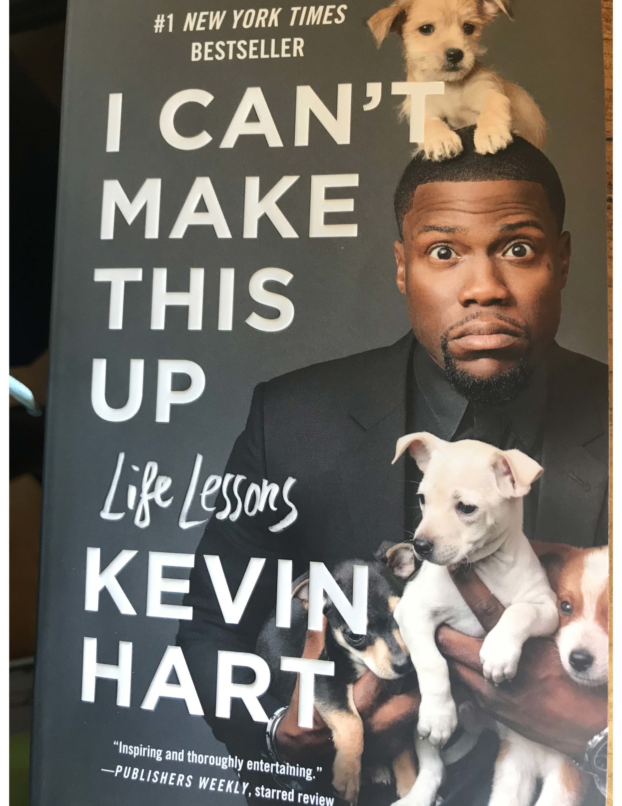 “I Can’t Make This Up; Life Lessons: A Memoir” By Kevin Hart